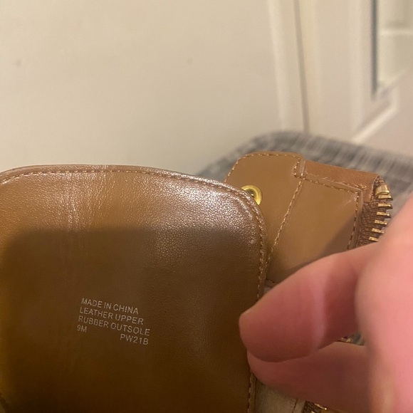 Michael kors cognac leather booties new - Picture 9 of 10
